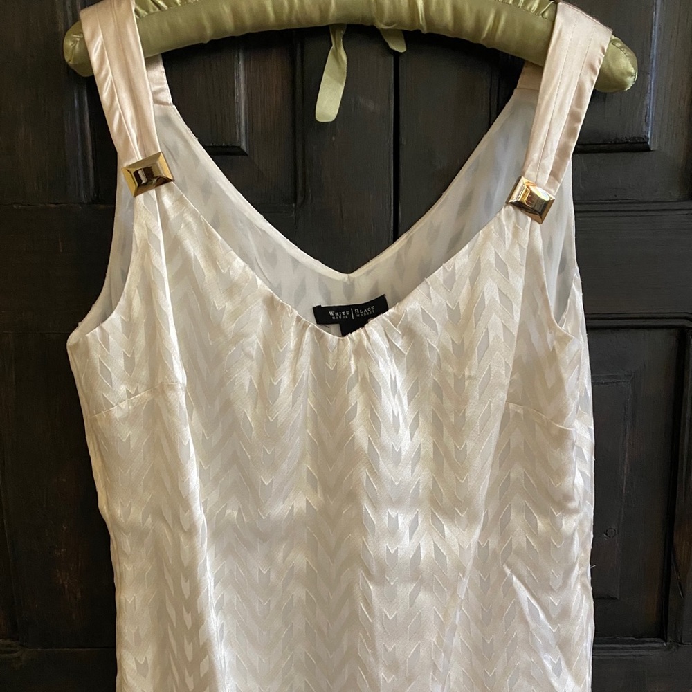 Off white tank